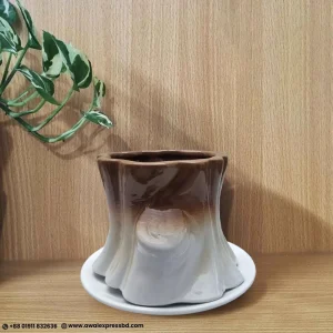 Gacher guri ceramic plant pot
